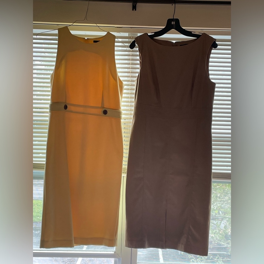 Two Ann Taylor sheath dresses size 8